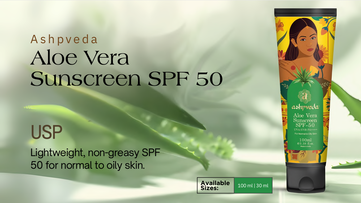 Aloe Vera Sunscreen SPF 50 UVA/UVB PA++++