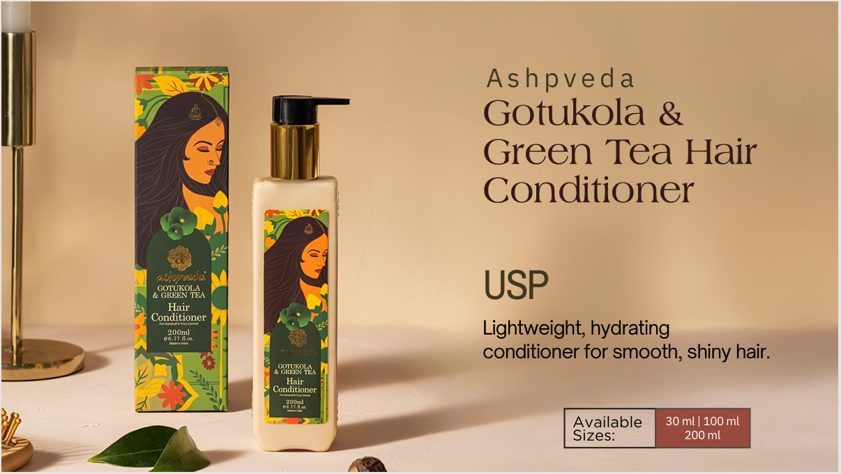 Green Tea & Gotukola Hair Conditioner