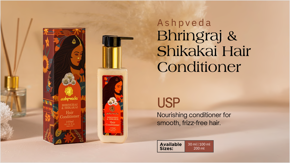 Shikakai and Bhringraj Hair Wash Shampoo & Conditioner Combo